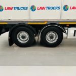 Fruehauf  Tri Axle Flatbed Drawbar Trailer - thumbnail