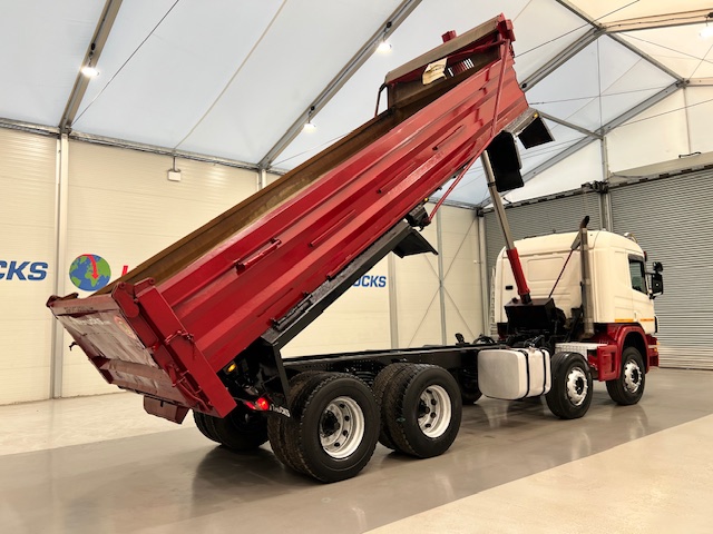 Scania P400 8×4 Sleeper Cab Steel Tipper