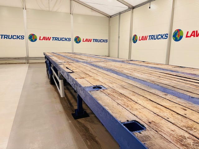 SDC Tri Axle PSK Extendable Flatbed Trailer
