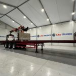 Montracon Tri Axle Flatbed Brick Grab Trailer - thumbnail