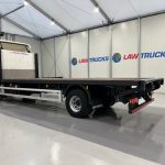 Mercedes Axor 1824 Sleeper Cab Flatbed - thumbnail