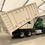 Scania P270 10 Tyre Day Cab Bulk Tipper with Crane - thumbnail