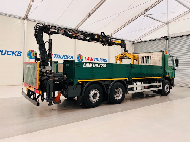 DAF CF75 310 Rear Lift Day Cab Dropside Brick Grab