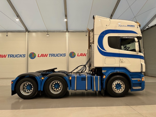 Scania R580 6×2 10 Tyre Rear Lift Tractor Unit PTO
