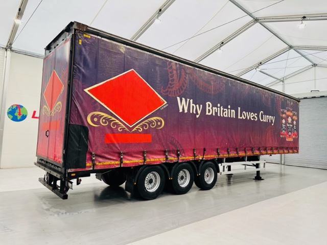 Don Bur Tri Axle 4.80m Curtainsider Trailer