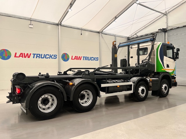 Scania G410 8×4 Rest Cab Hookloader Drawbar