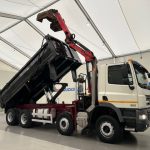 DAF CF85 410 8×4 Day Cab Steel Tipper Grab - thumbnail