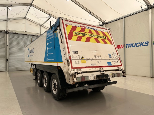 Titan Thinwall Walking Floor Aggregate Trailer