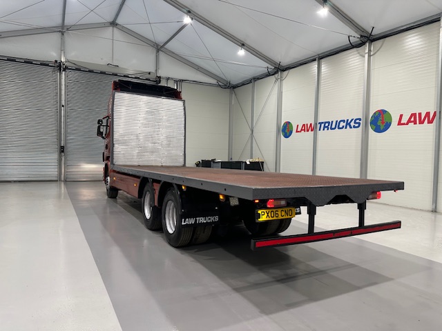 Scania R420 6×2 10 Tyre Rear Lift Flatbed Manual