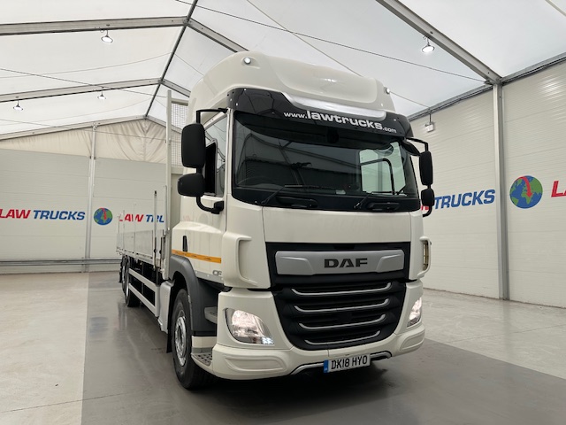 DAF CF 340 6×2 Sleeper Cab Rear Lift Dropside