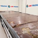 Scania R420 10 Tyre Rear Lift Flatbed - thumbnail