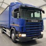 Scania 114 340 6×2 Rear Lift Sleeper Cab Curtainsider - thumbnail
