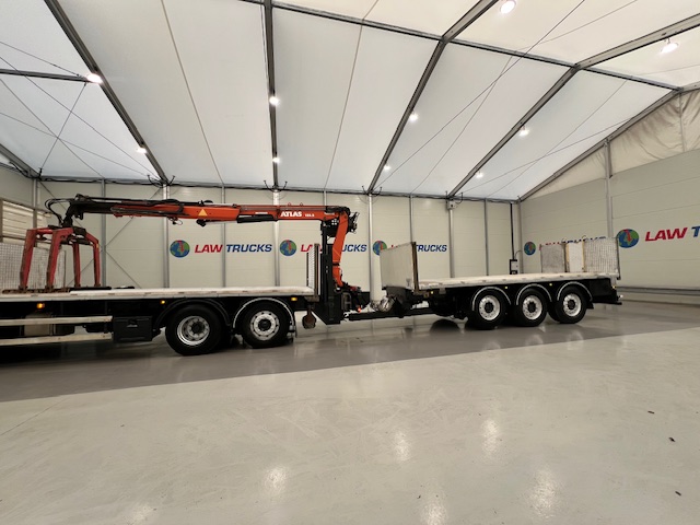 Volvo FM 450 Dropside Brick Grab Drawbar