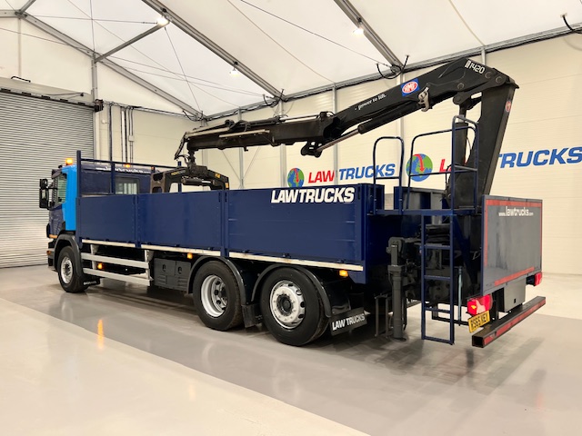 Scania P280 6×2 Rear Lift Dropside Brick Grab