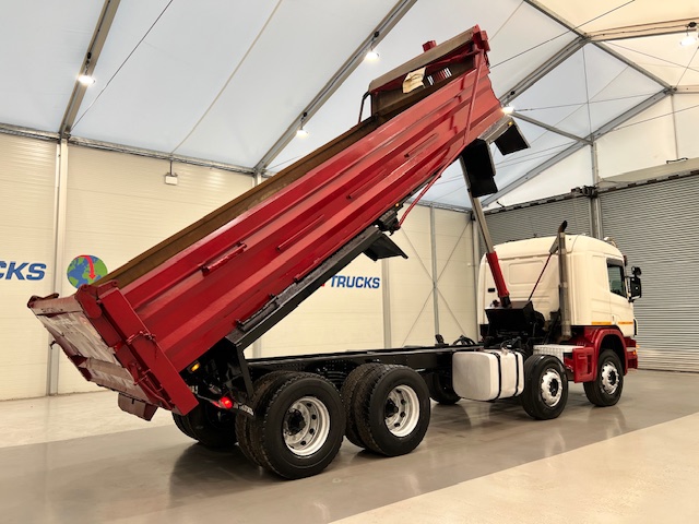 Scania P400 8×4 Sleeper Cab Steel Tipper