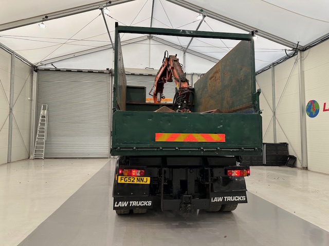 DAF LF55 220 4×2 Steel Tipper Grab Manual
