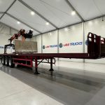 Montracon Tri Axle Flatbed Brick Grab Trailer - thumbnail