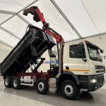DAF CF85 410 8×4 Day Cab Steel Tipper Grab - thumbnail