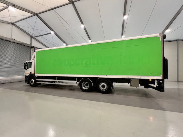 Scania P280 6×2 Rear Lift Day Cab Fridge Box