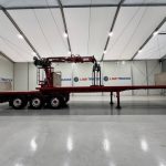 Corus Tri Axle Flatbed Brick Grab Trailer - thumbnail