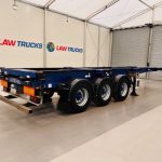 Montracon Tri Axle Sliding Skeletal Trailer BPW - thumbnail