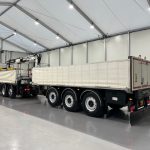 Volvo FM 450 Dropside Brick Grab Drawbar - thumbnail