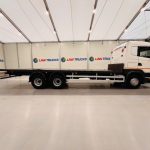 Scania R420 10 Tyre Rear Lift Flatbed - thumbnail