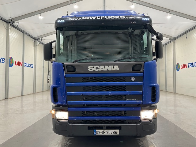 Scania 114 340 6×2 Rear Lift Sleeper Cab Curtainsider