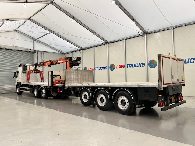 Volvo FM 450 Dropside Brick Grab Drawbar