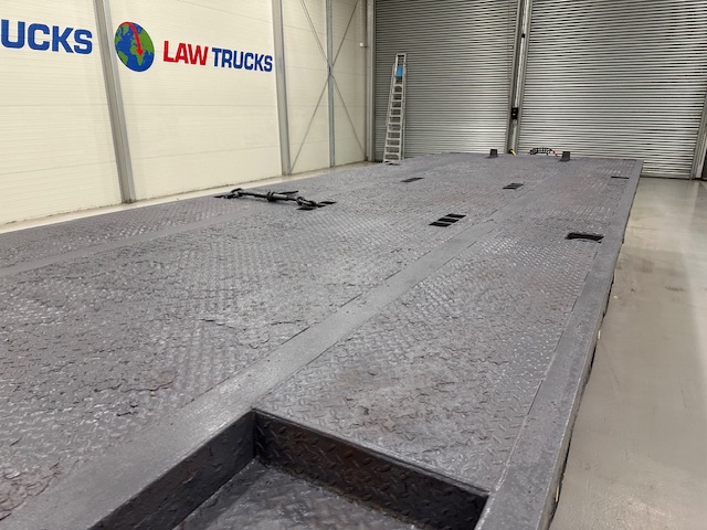 Weightlifter Tri Axle Flatbed Drawbar Trailer