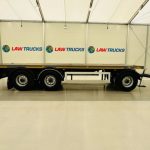 Fruehauf  Tri Axle Flatbed Drawbar Trailer - thumbnail