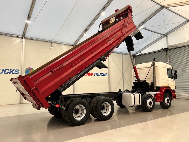 Scania P400 8×4 Sleeper Cab Steel Tipper