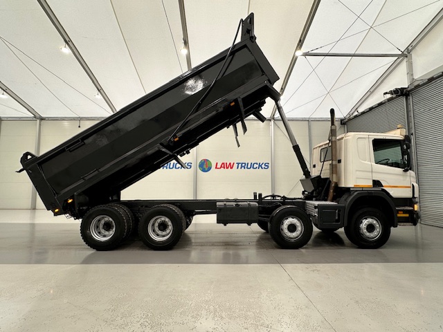 Scania P360 8×4 Rest Cab Steel Tipper