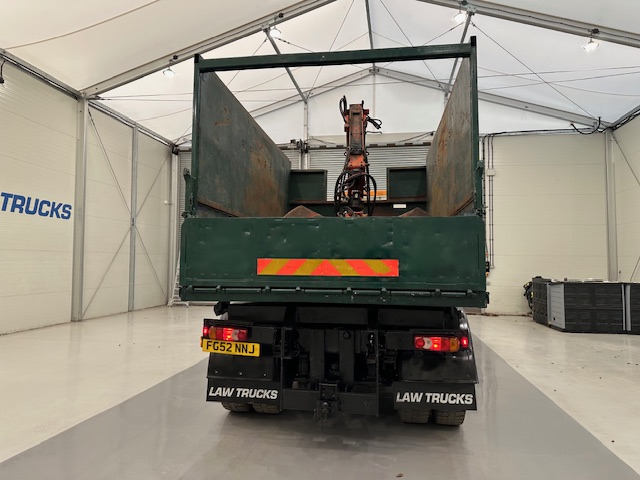 DAF LF55 220 4×2 Steel Tipper Grab Manual