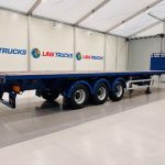 SDC Tri Axle PSK Extendable Flatbed Trailer - thumbnail