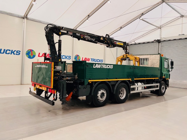 DAF CF75 310 Rear Lift Day Cab Dropside Brick Grab