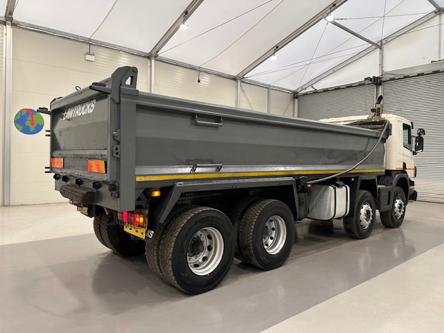 Scania P400 8×4 Rest Cab Steel Tipper