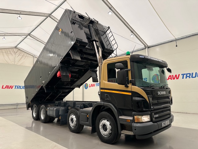 Scania P400 8×4 Day Cab Bulk Tipper Manual