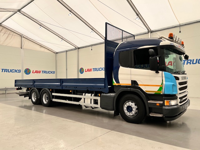 Scania P320 6×2 10 Tyre Sleeper Cab Dropside