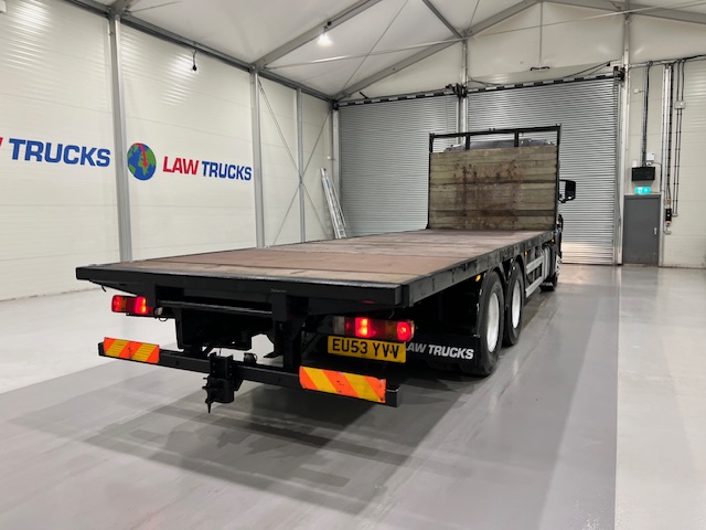 Scania P94 300 6×2 10 Tyre Rear Lift Flatbed