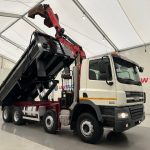 DAF CF85 410 8×4 Day Cab Steel Tipper Grab - thumbnail