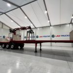 Corus Tri Axle Flatbed Brick Grab Trailer - thumbnail
