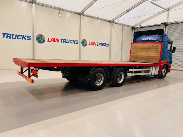 Scania 144 460 10 Tyre Sleeper Cab Flatbed