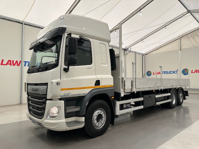 DAF CF 340 6×2 Sleeper Cab Rear Lift Dropside