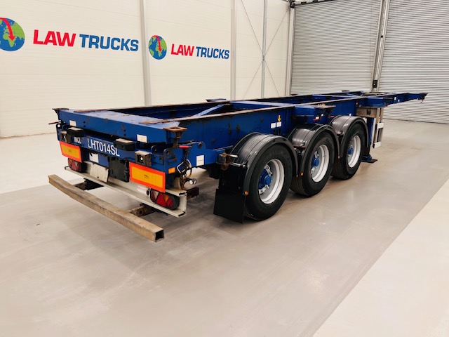 Montracon Tri Axle Sliding Skeletal Trailer BPW