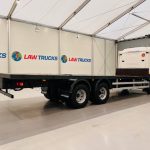Scania R420 10 Tyre Rear Lift Flatbed - thumbnail