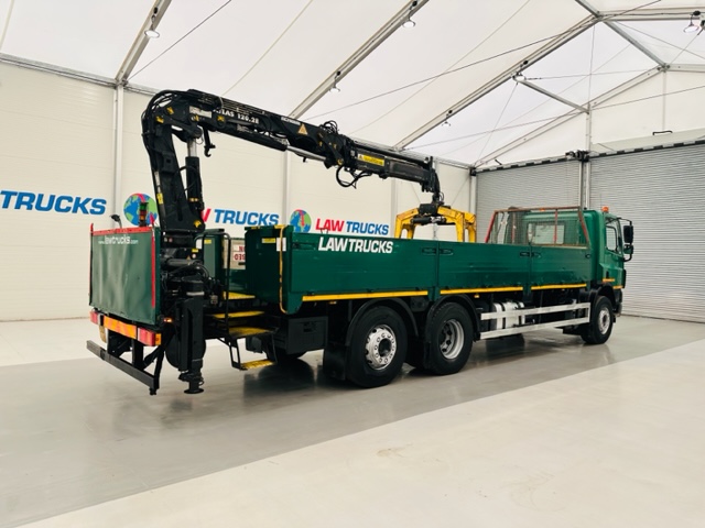 DAF CF75 310 Rear Lift Day Cab Dropside Brick Grab