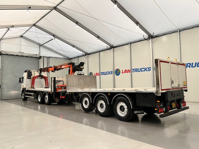 Volvo FM 450 Dropside Brick Grab Drawbar