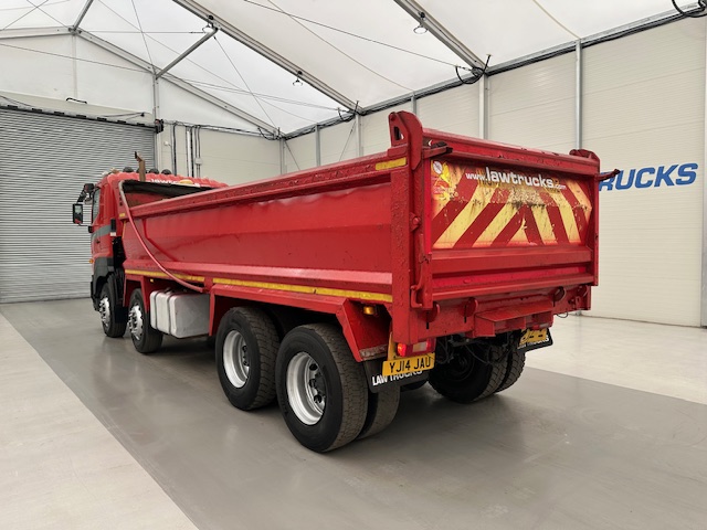 Hino 3241 700 8×4 Sleeper Cab Steel Tipper