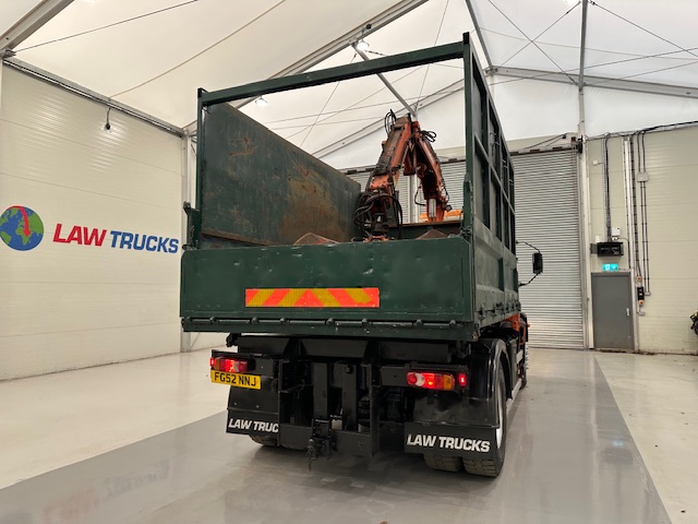 DAF LF55 220 4×2 Steel Tipper Grab Manual
